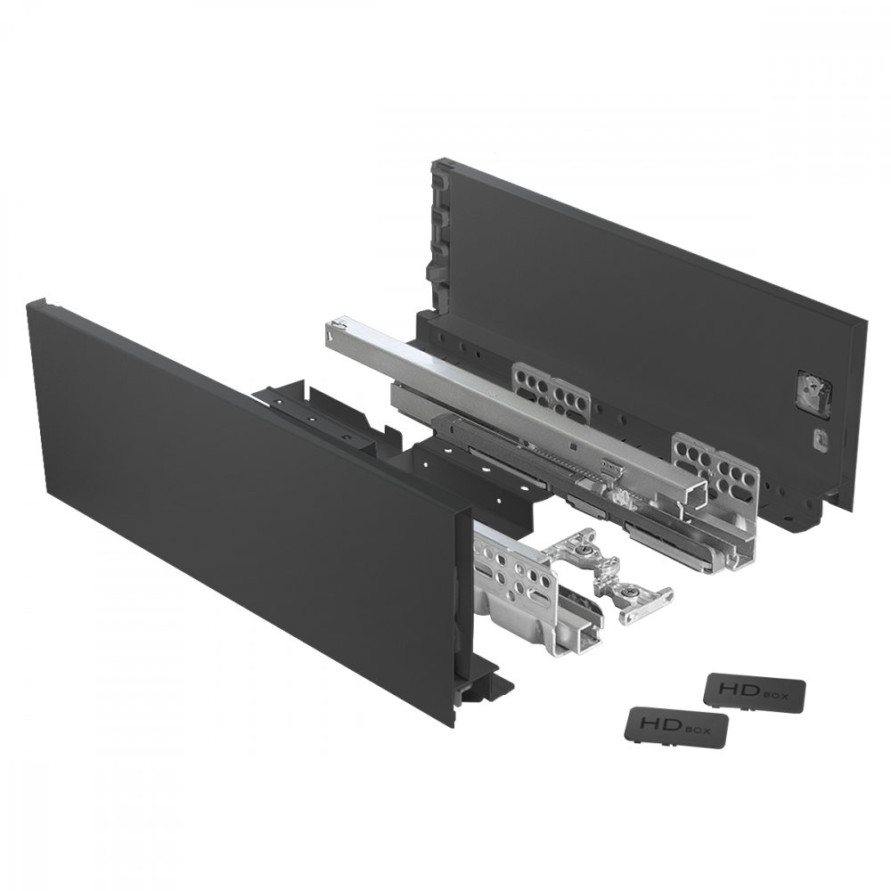 HD Slimbox 116 прямой 116*350 мм графит (6)