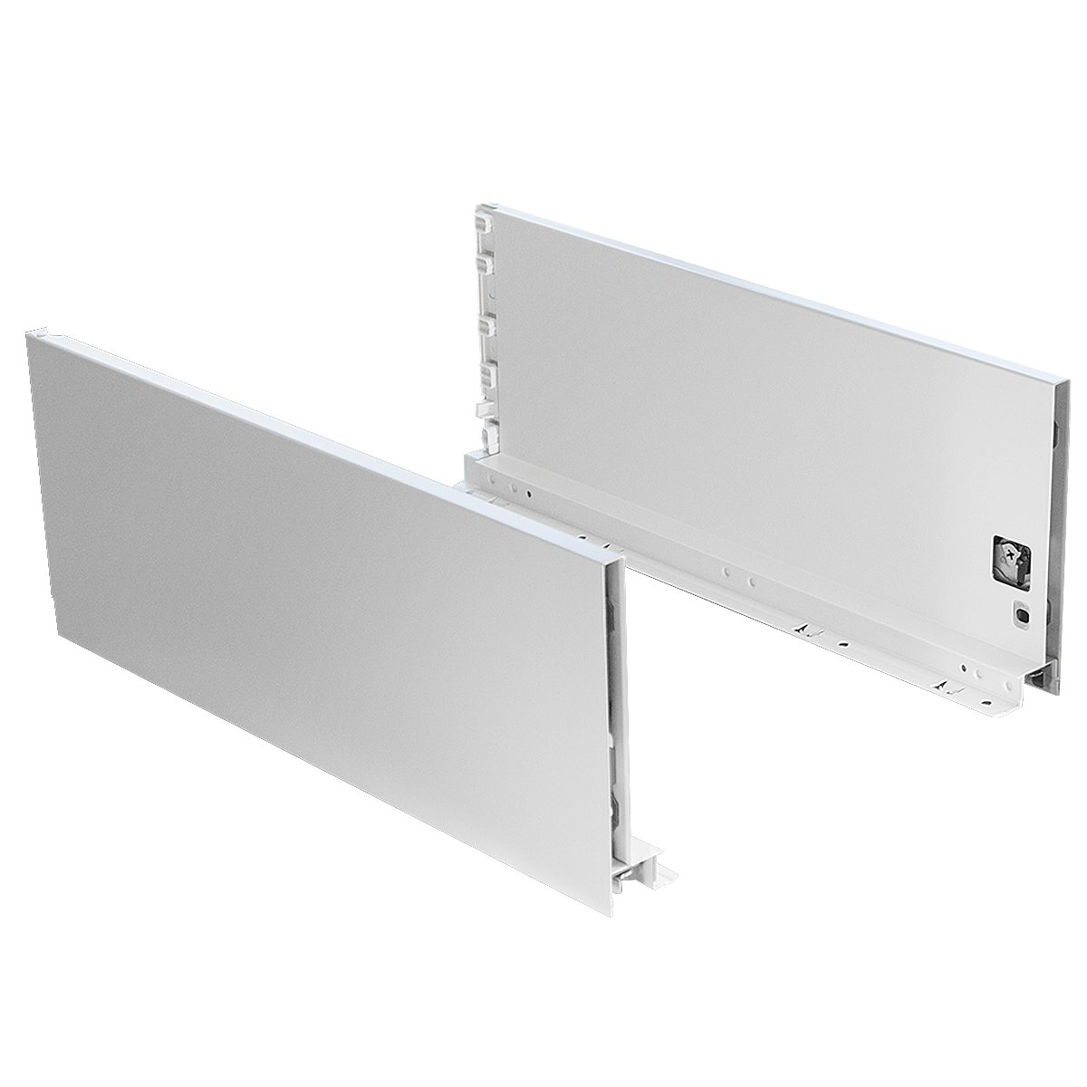 HD Slimbox 167 прямой 167*450 мм белый (6)