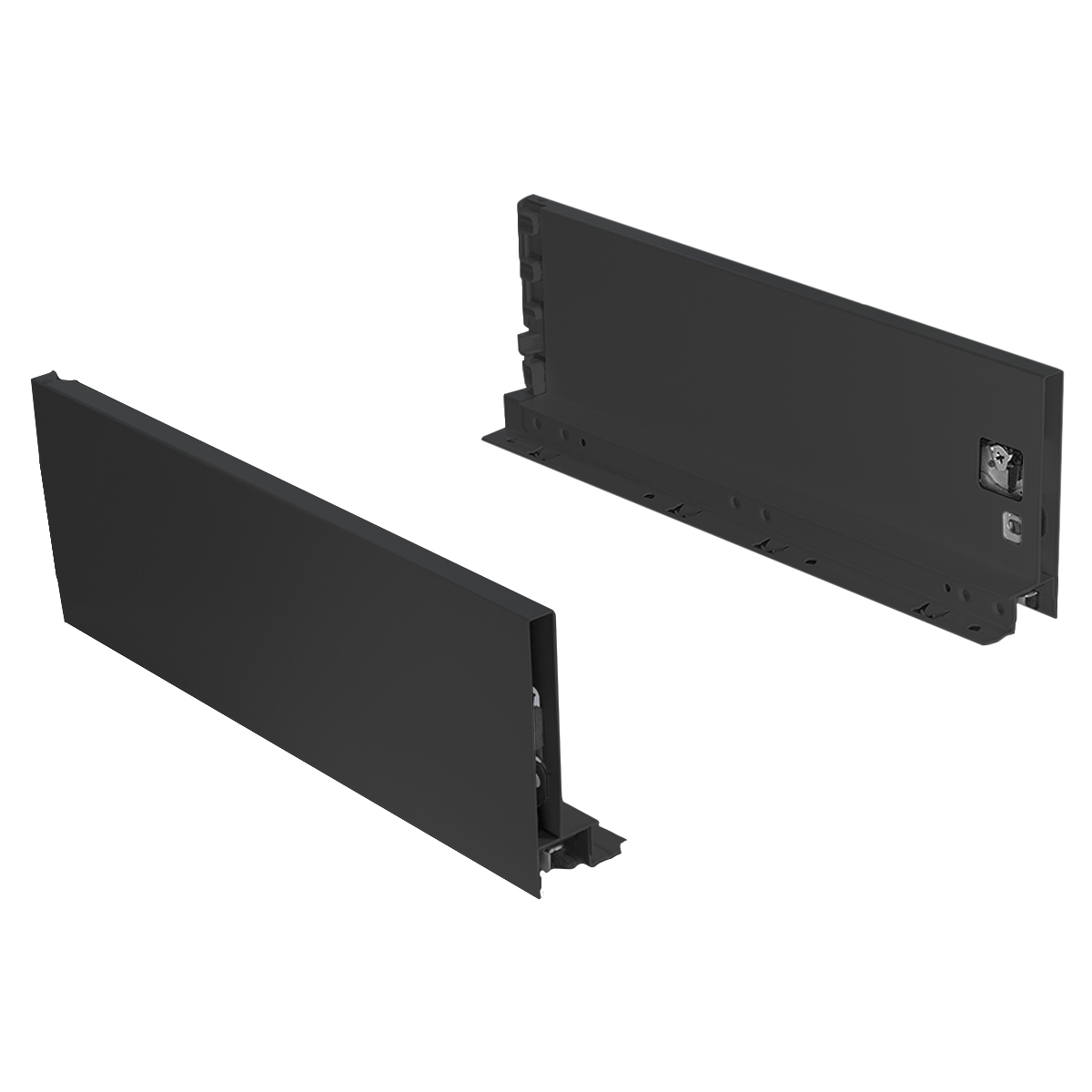HD Slimbox 116 прямой 116*350 мм графит (6)