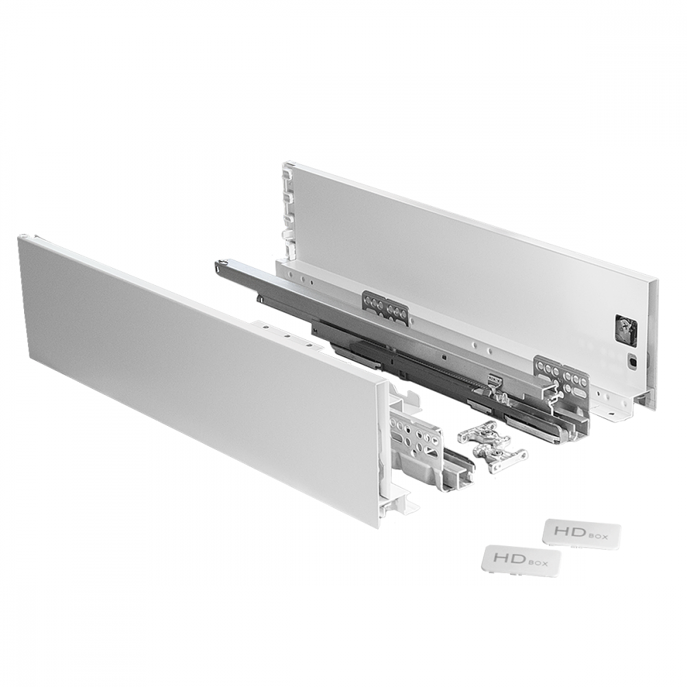  HD Slimbox 116 прямой 116*500 мм белый (6)