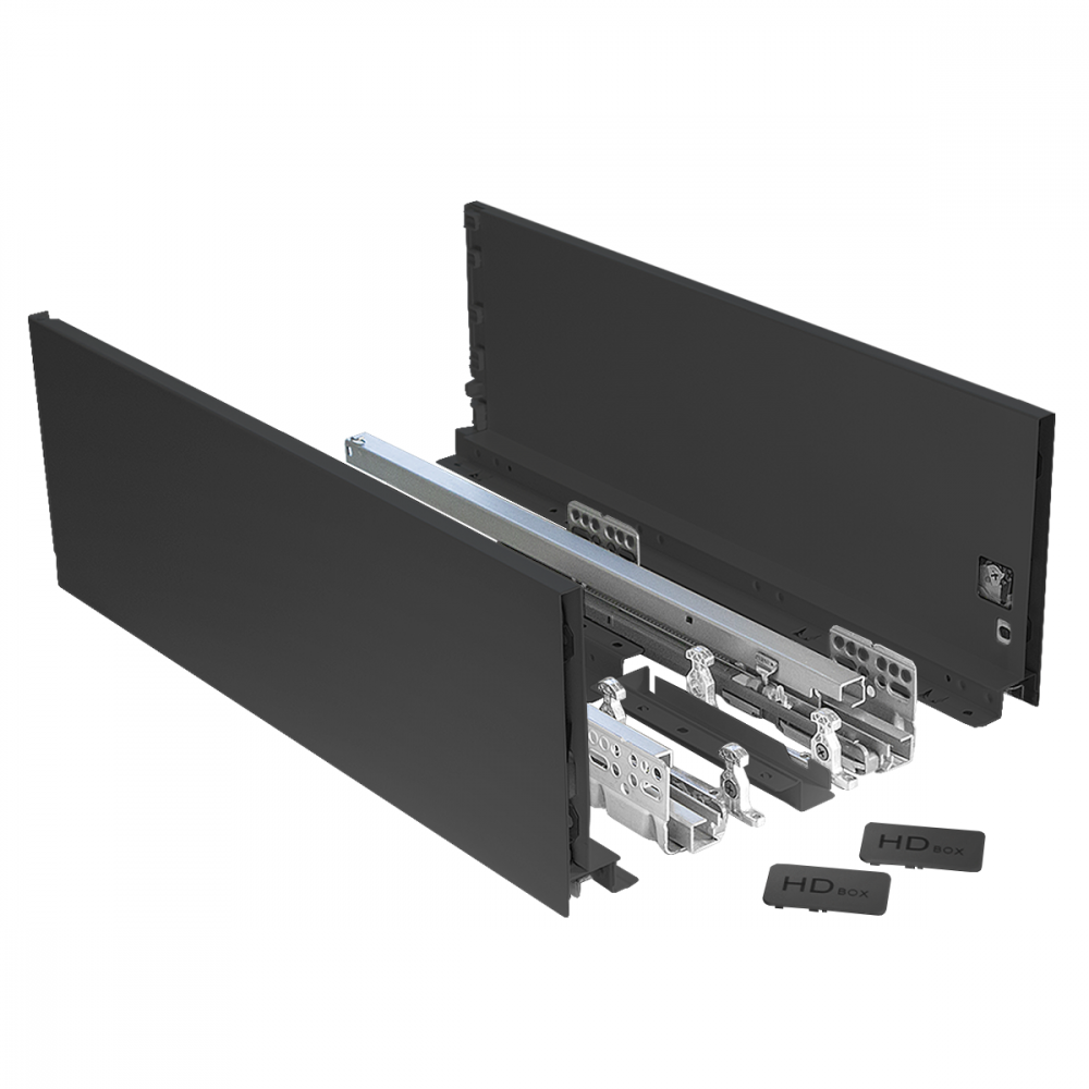 HD Slimbox 167 прямой 167*500 мм графит (6)