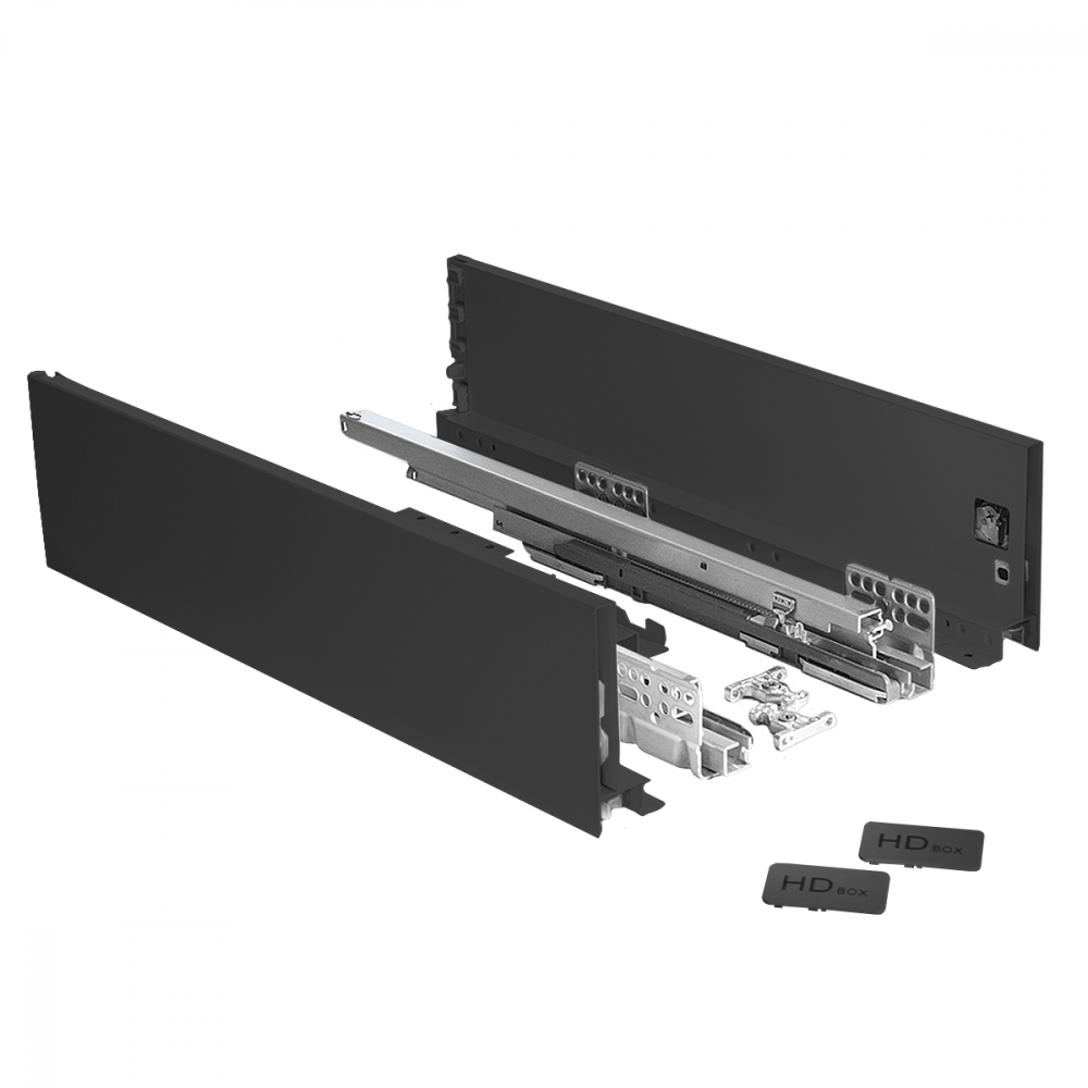 HD Slimbox 116 прямой 116*500 мм графит (6)